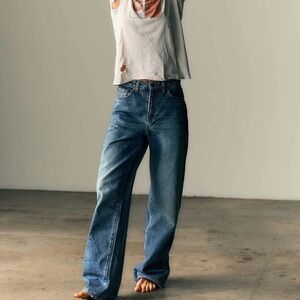 imogene + willie Molly Ashford Slouchy Wide Leg Jeans